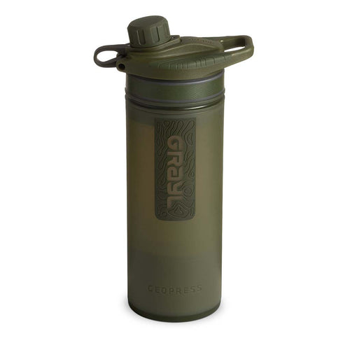 GeoPress Water Purifier Grayl GR-309045 Water Filters 710ml / Olive Drab