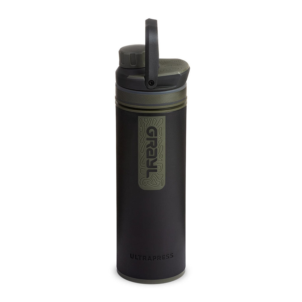 UltraPress Water Purifier Grayl GR-512483 Water Filters 500ml / Camp Black