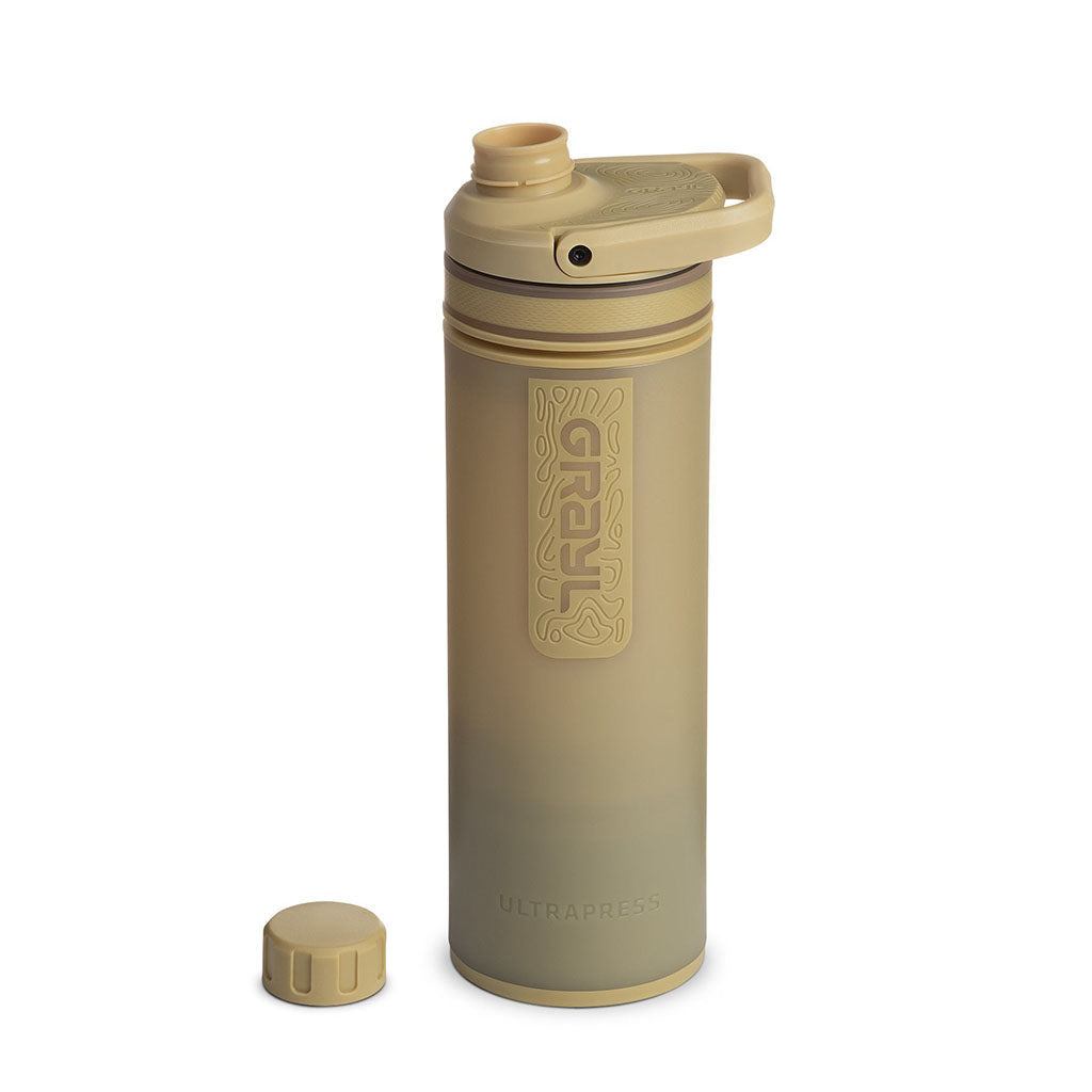 UltraPress Water Purifier Grayl GR-512476 Water Filters 500ml / Desert Tan