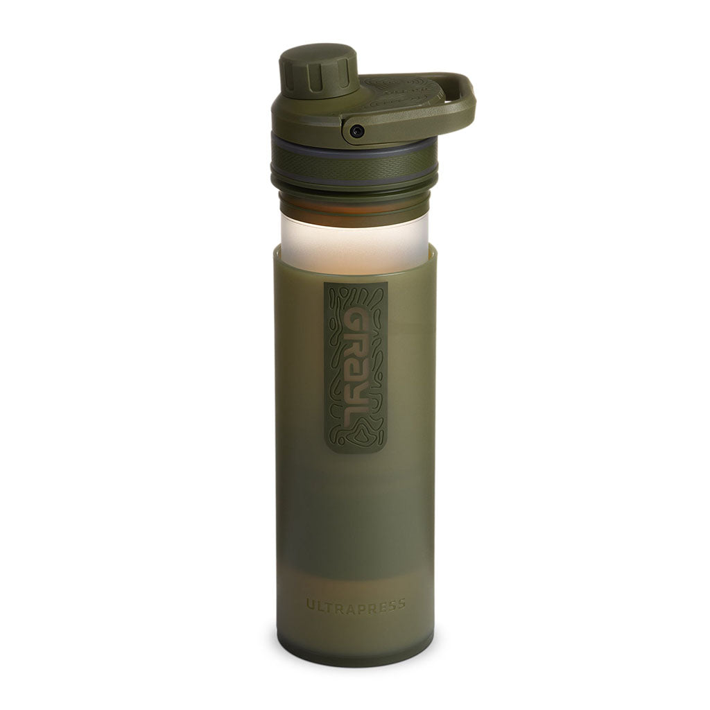 UltraPress Water Purifier Grayl GR-512452 Water Filters 500ml / Olive Drab