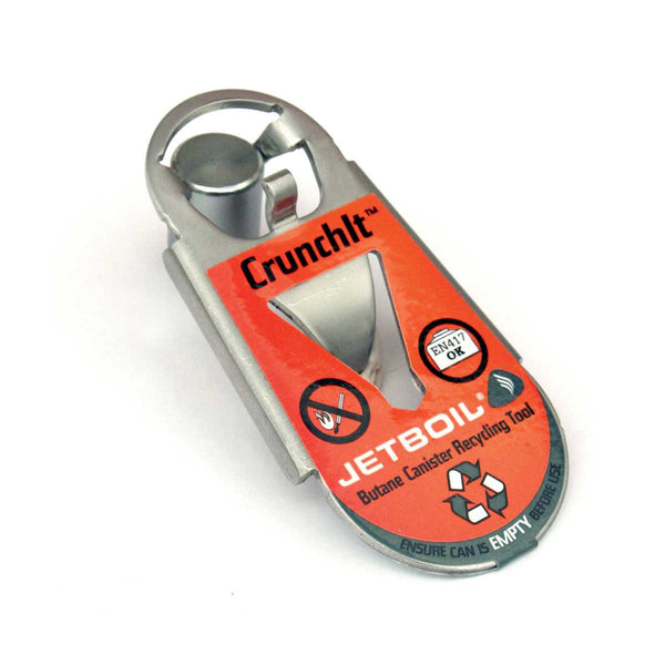 CrunchIt Fuel Can Recycling Tool Jetboil CRUNCH Camping Stove Accessories One Size / Steel