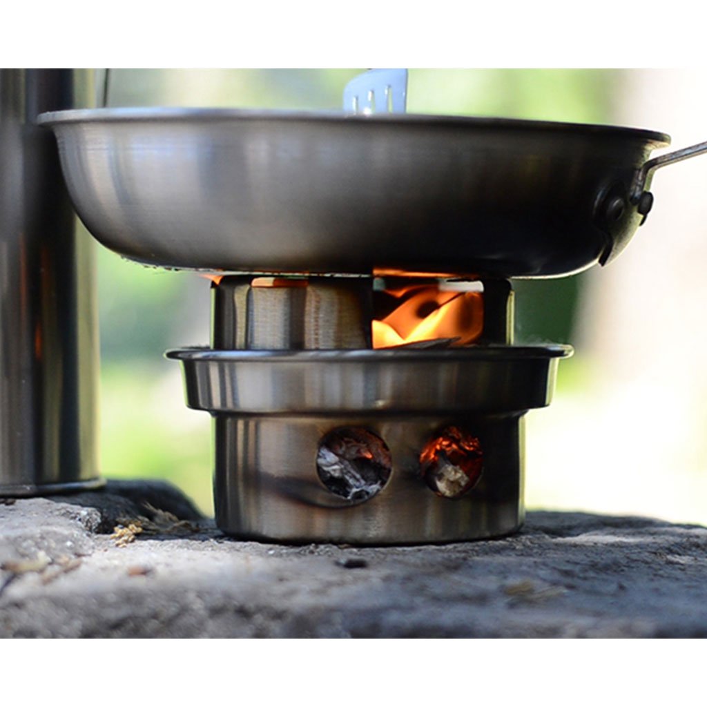 Hobo Stove - Small Kelly Kettle 50044 Hobo Stoves Small / Silver