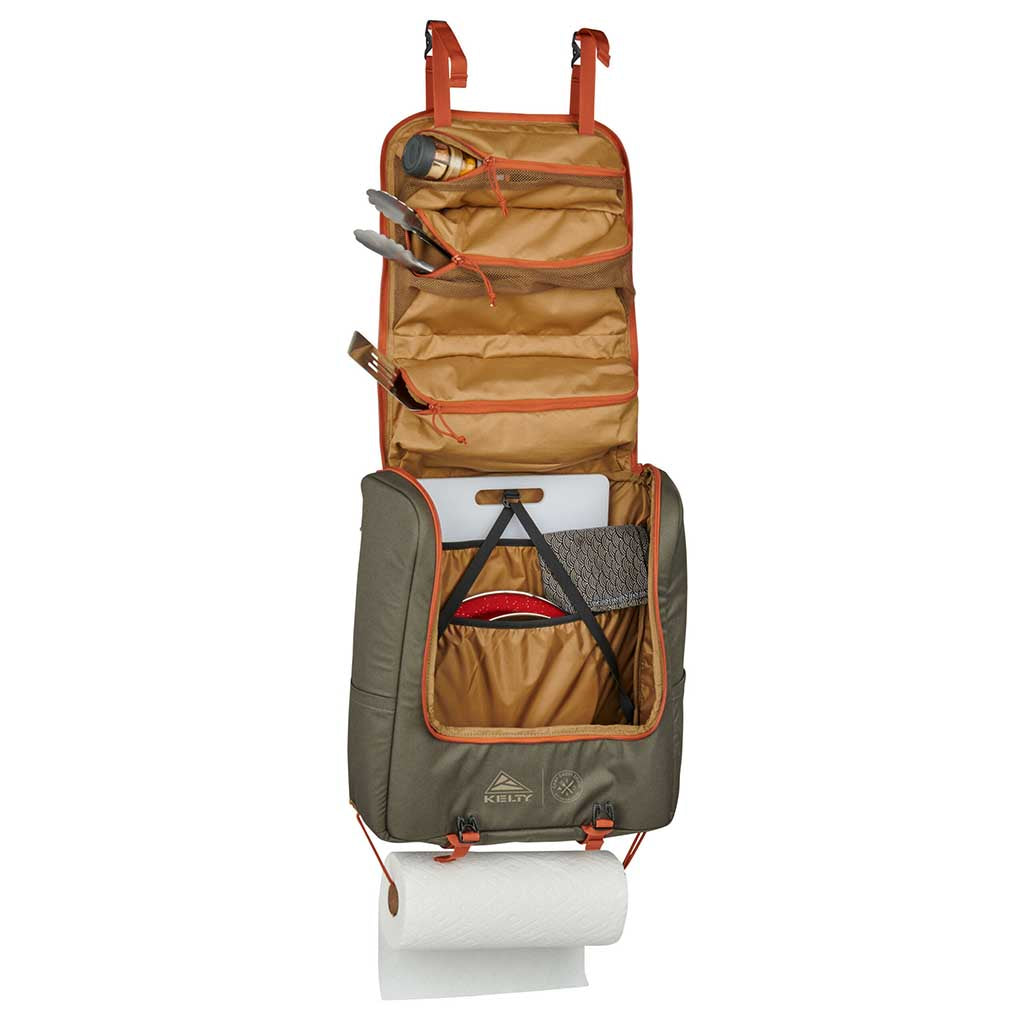 Camp Galley Deluxe Kelty 24669022BEL Camp Storage Bags One Size / Beluga/Dull Gold
