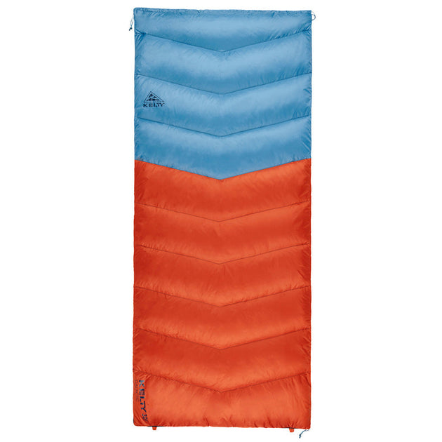 Galactic 30°F Sleeping Bag Kelty 35417222ROO Sleeping Bags One Size / Rooibos Tea/Aegean Blue