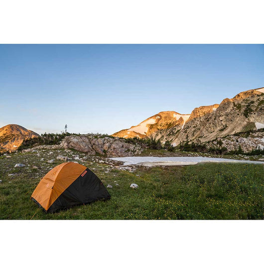 Kelty | Grand Mesa 4 Tent | Backpacking Tent | Grey/Orange