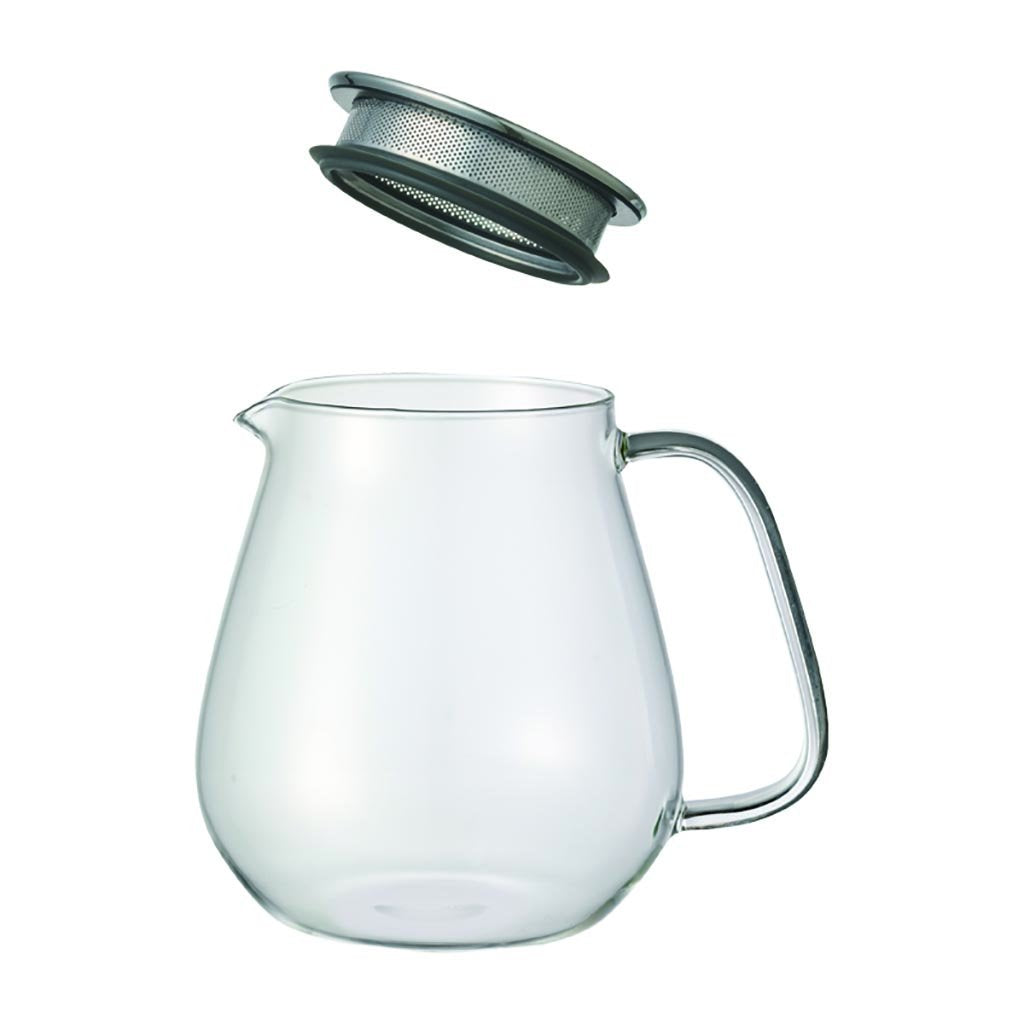 Unitea One Touch Teapot 720ml Kinto 8336 Teapots 720ml / Clear