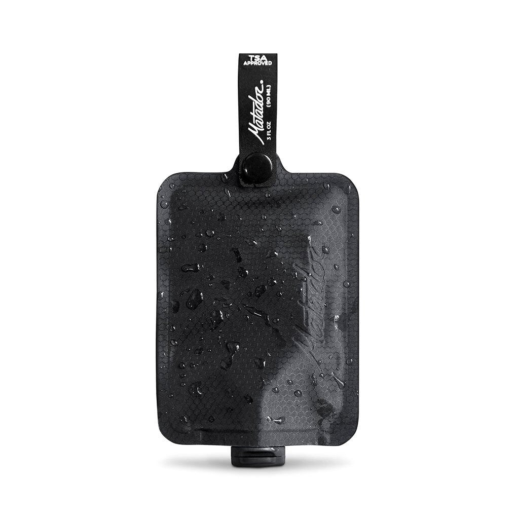FlatPak Toiletry Bottle Matador MATFPB1001B Washbags 90ml / Charcoal