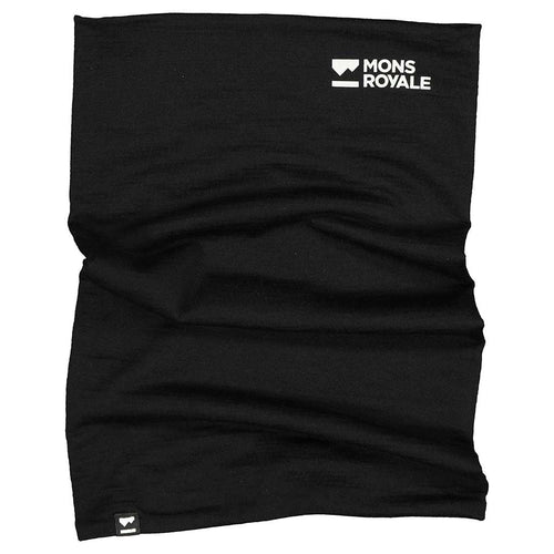 Double Up Neckwarmer Mons Royale 100102-1171-001 Neck Warmers One Size / Black