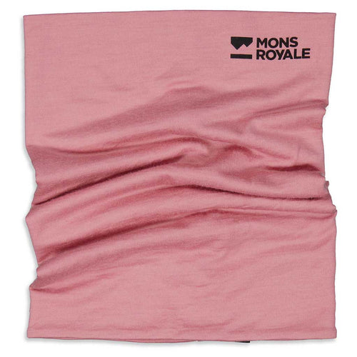 Double Up Neckwarmer Mons Royale 100102-1171-134 Neck Warmers One Size / Dusty Pink