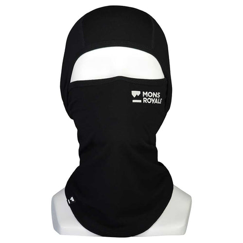 Santa Rosa Merino Flex 200 Balaclava Mons Royale 100509-1171-001 Neck Warmers One Size / Black