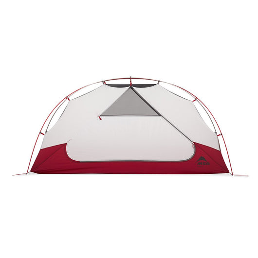 MSR | Elixir 1 Tent | Solo Backpacking Tent | Grey/Red