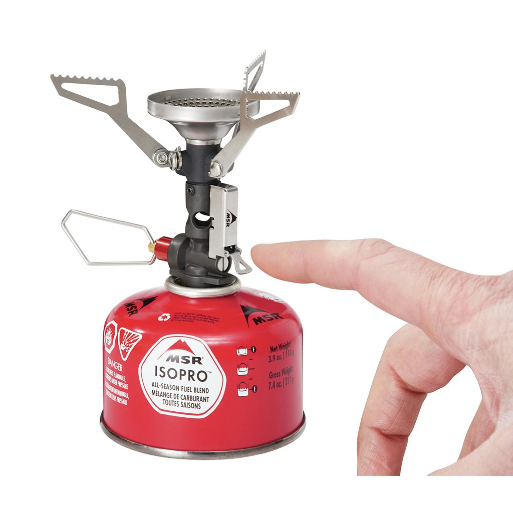 PocketRocket Deluxe MSR 10955 Camping Stoves One Size / Silver