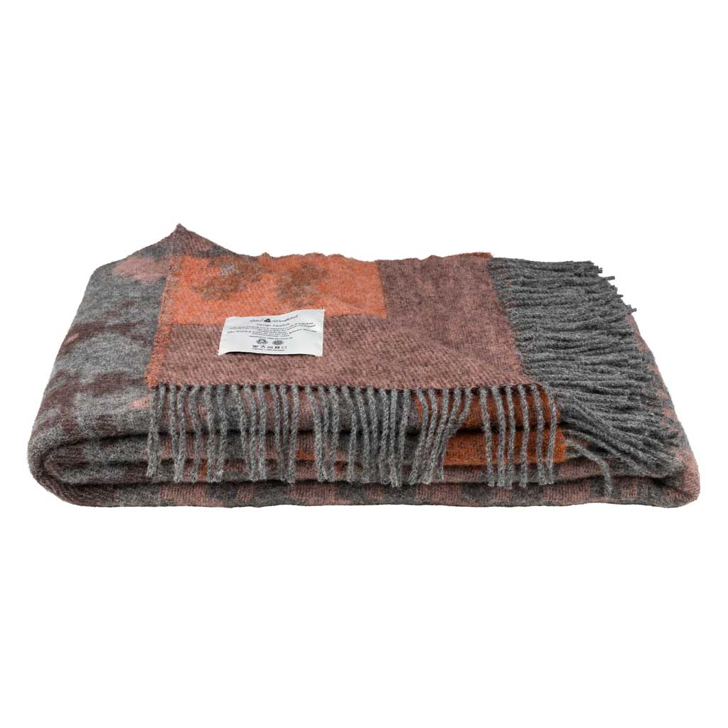 Fästfolk Emilia &amp; Einar Wool Blanket Öjbro Vantfabrik OFAS05UP130220 Blankets 130 x 220 cm / Fästfolk Emilia &amp; Einar