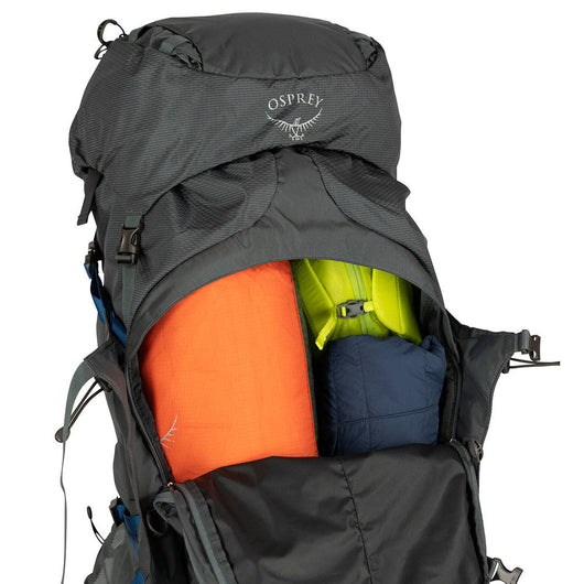 Osprey | Aether Plus 85 Backpack | Men's | Black | WildBounds