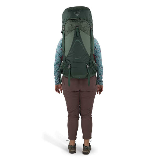 Osprey | Aura AG LT 50 Backpack | Women's | Koseret/Spring Green