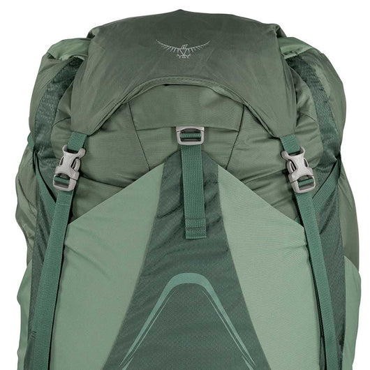 Osprey | Aura AG LT 50 Backpack | Women's | Koseret/Spring Green