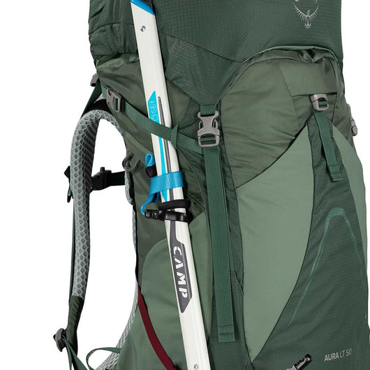 osprey aura ag 50 backpacking pack femme Osprey | Aura AG LT 50 Backpack | Women's | Koseret/Spring Green