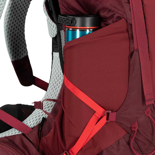 oris 65 65 l osprey backpack Osprey | Aura AG LT 65 Backpack | Women's | Koseret/Spring Green