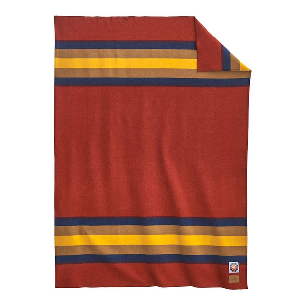 National Park Throw with Carrier | Zion NP Pendleton XF133-53853 Blankets 137 x 193 cm / Zion Red