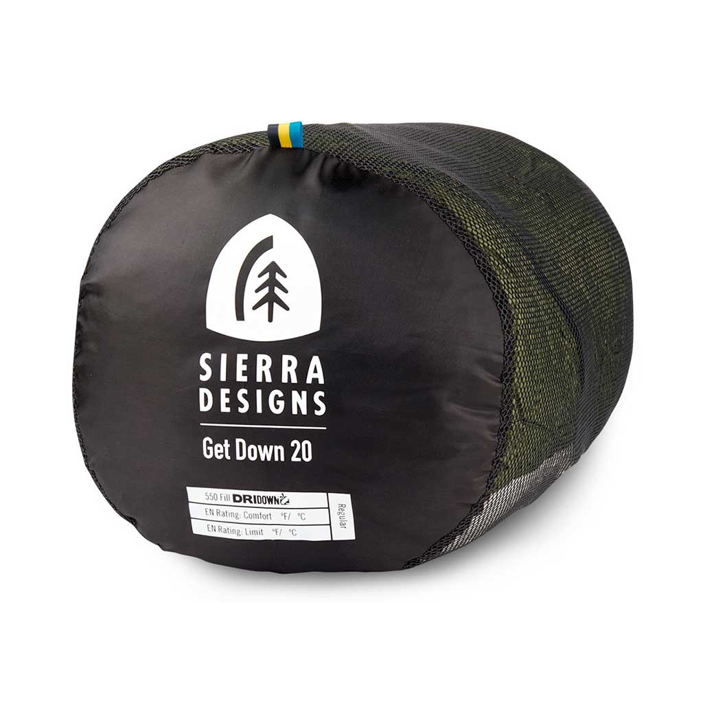Get Down 550F 20°F Sleeping Bag Sierra Designs Sleeping Bags