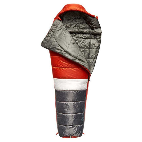 Shut Eye 20°F Sleeping Bag | Women's Sierra Designs 77614321R Sleeping Bags Regular / Red/Grey