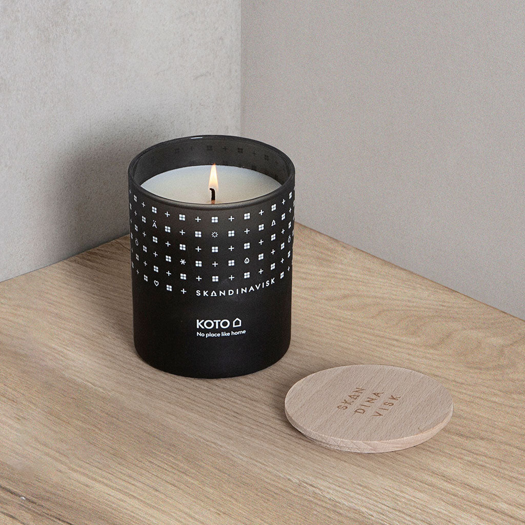 Scented Candle | Koto Skandinavisk 20206 Candles 65g / Black
