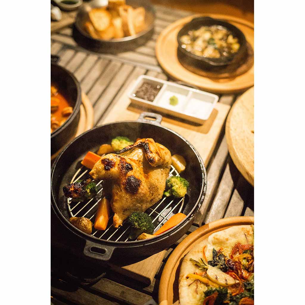 Cast Iron Oven 26cm Snow Peak CS-520 Dutch Ovens 26cm / Black