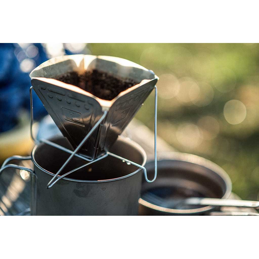 Collapsible Coffee Dripper Snow Peak CS-113 Drippers One Size / Silver