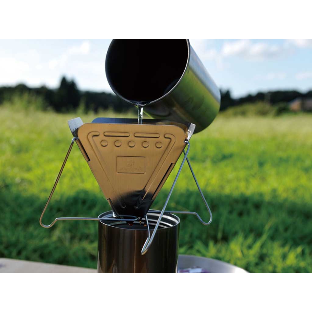 Collapsible Coffee Dripper Snow Peak CS-113 Drippers One Size / Silver