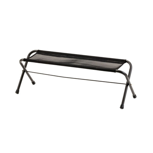 Snow Peak | Mesh FD Bench | Folding Bench | Black | WildBounds