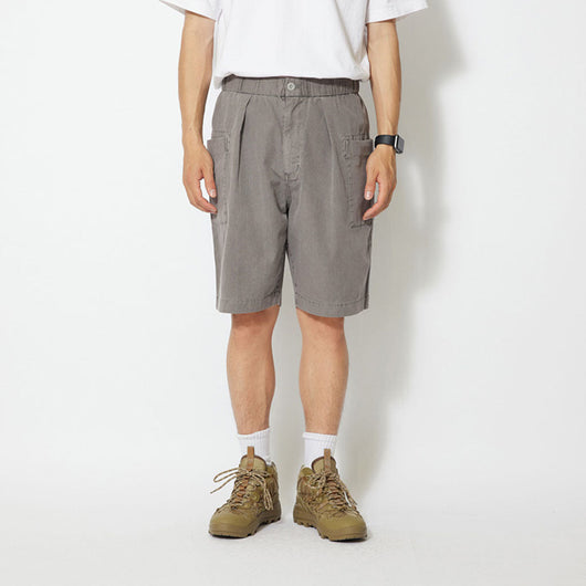 Snow Peak | Natural-Dyed Recycled Cotton Shorts | Indigo Shorts