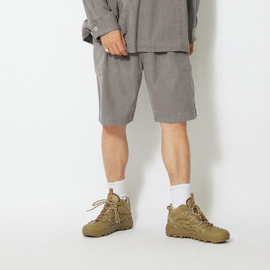 Snow Peak | Natural-Dyed Recycled Cotton Shorts | Indigo Shorts