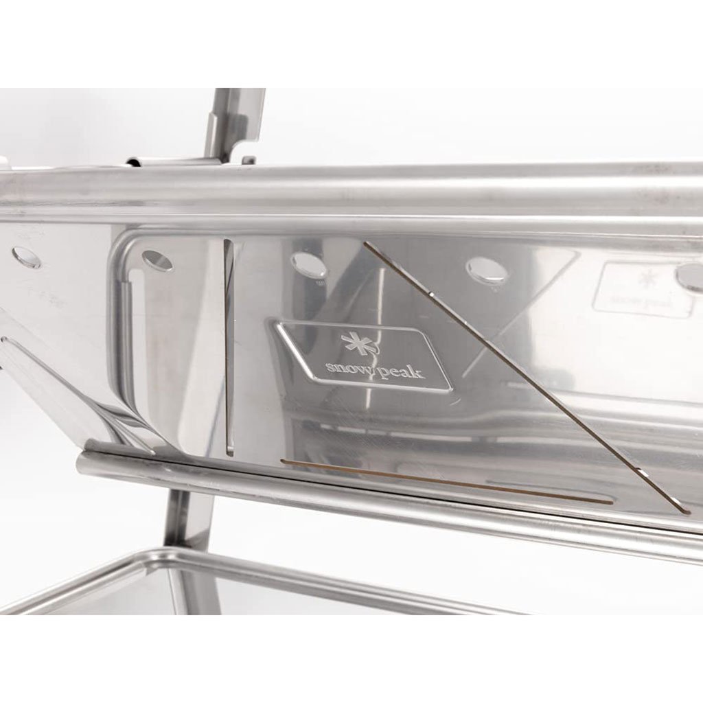 Pack and Carry Fireplace (SR) Snow Peak ST-021 Firepits One Size / Silver