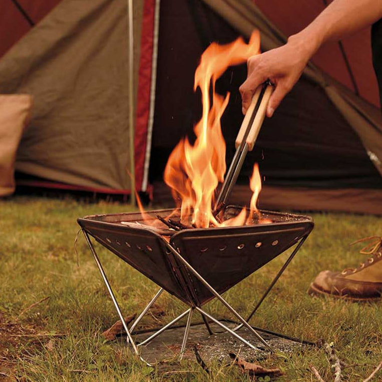 Pack & Carry Fireplace Snow Peak ST-031R Firepits Small / Silver