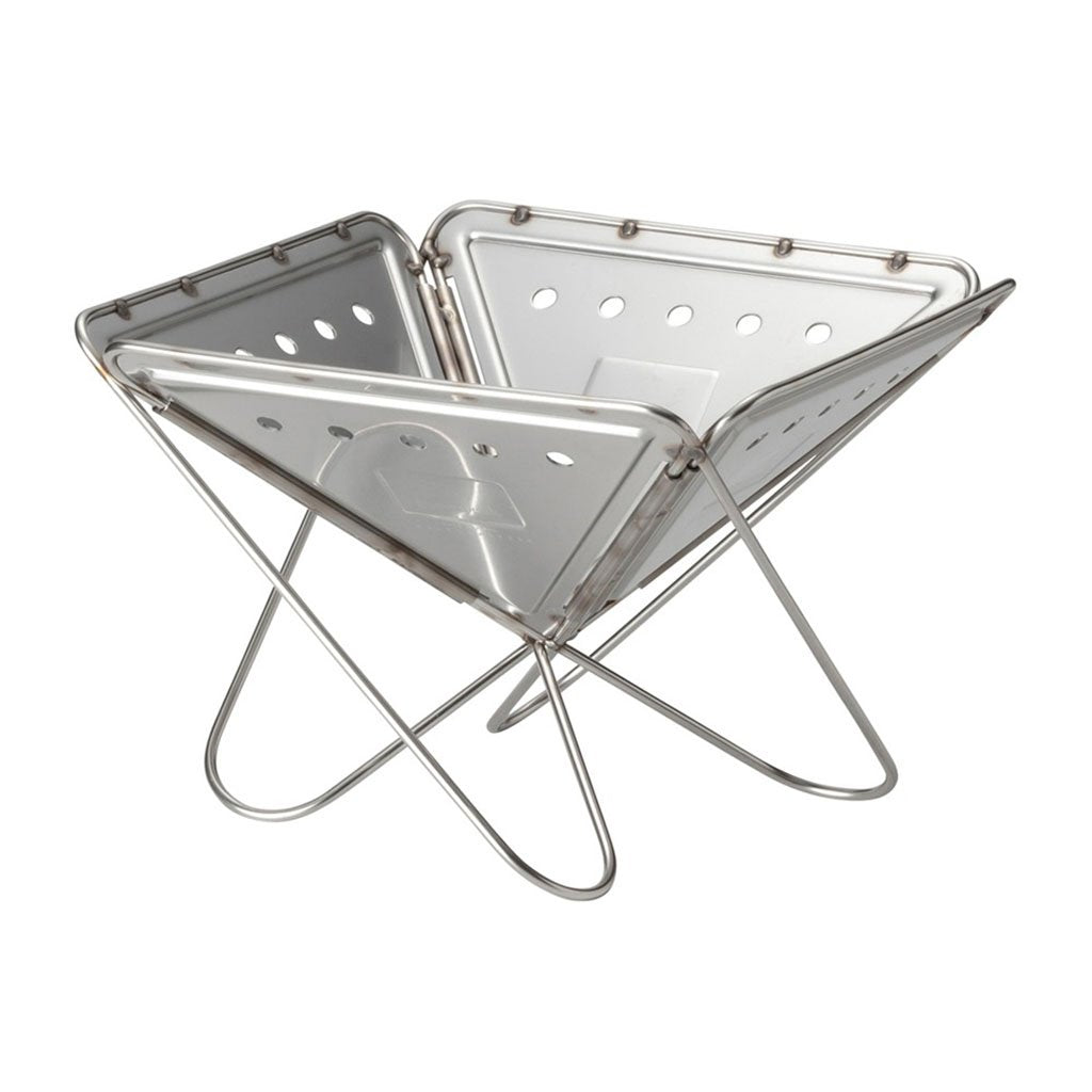 Pack &amp; Carry Fireplace Snow Peak ST-031R Firepits Small / Silver