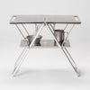 Stainless Steel My Table Snow Peak LV-039 Outdoor Tables One Size / Silver