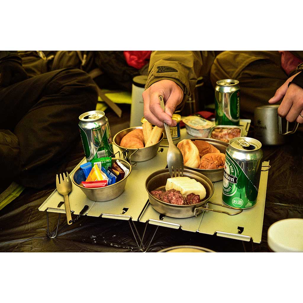 Titanium Backpacker's Cup Snow Peak E-204 Cups 310ml / Titanium