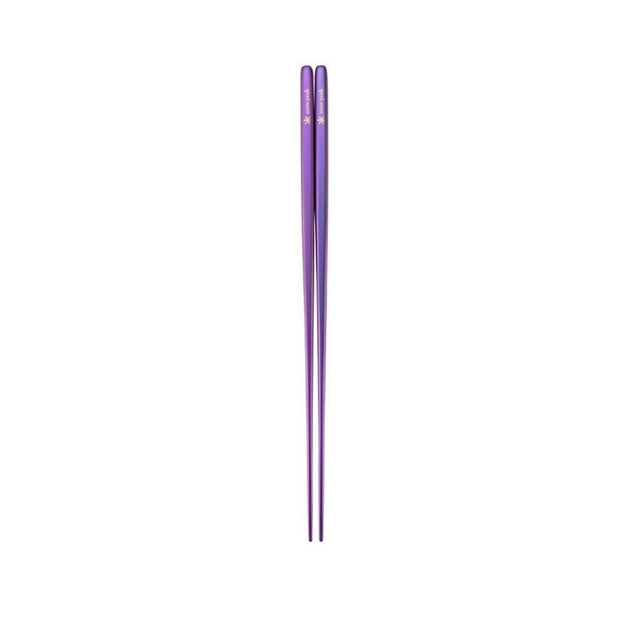 Titanium Chopsticks Snow Peak SCT-115-PL Camp Cutlery One Size / Purple