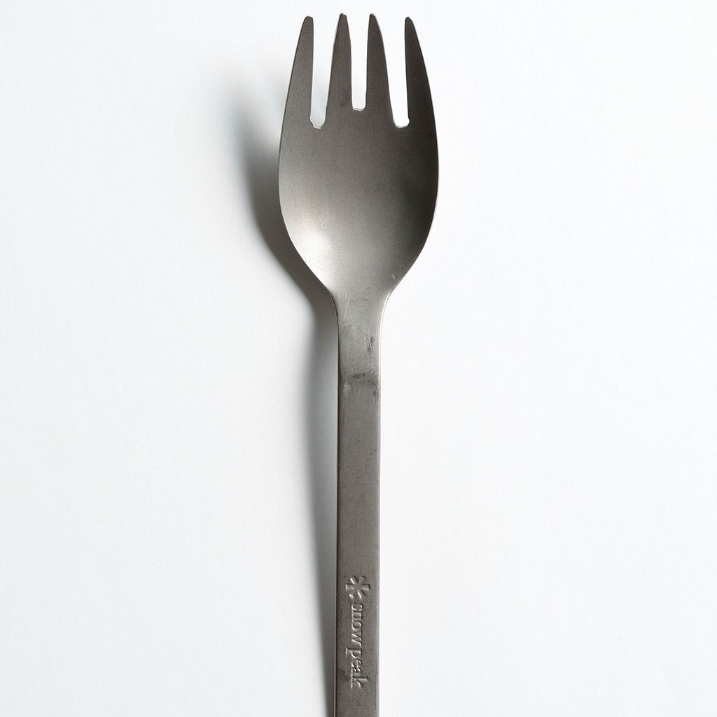 Titanium Foon Snow Peak SCT-125 Forks & Spoons One Size / Titanium
