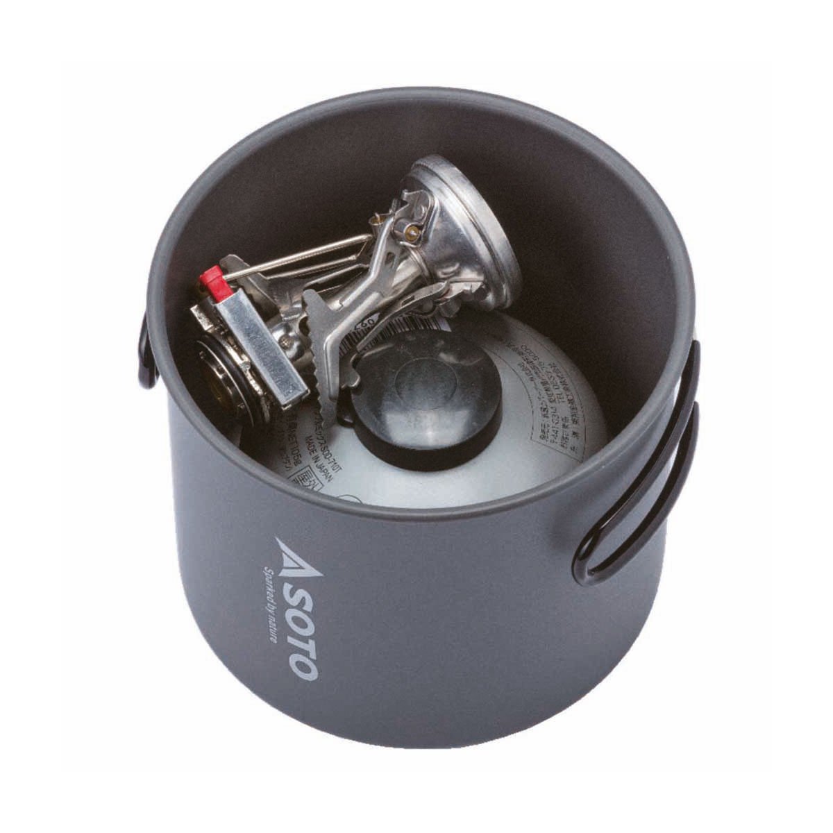 Amicus New River Combo SOTO Outdoors OD-1NV-NR Camping Stoves One Size / Grey