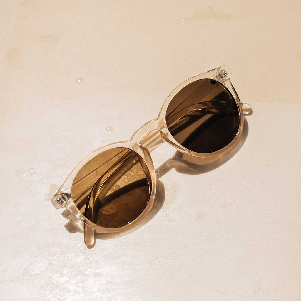 Dipsea Sunski SUN-DS-CBR Sunglasses One Size / Champagne Brown