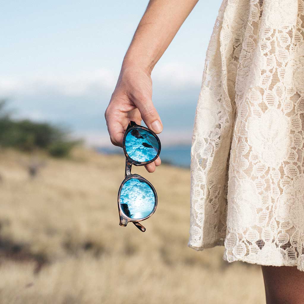 Dipsea Sunski SUN-DS-TAQ Sunglasses One Size / Tortoise/Aqua