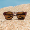 Topeka Sunski SUN-TO-TAM Sunglasses One Size / Tortoise Amber