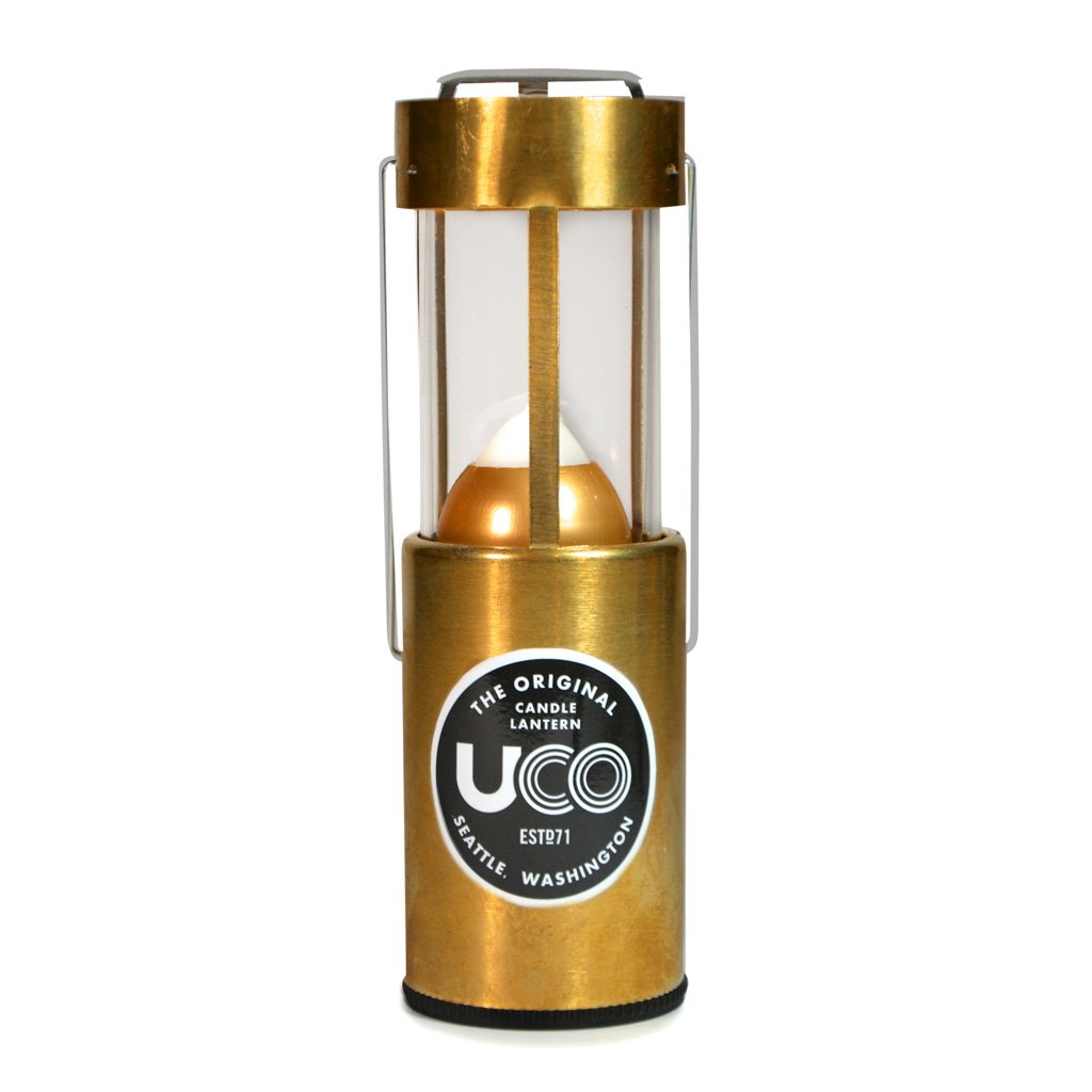 9 Hour Original Candle Lantern Brass UCO Gear UCO6BRA Lanterns One Size / Brass