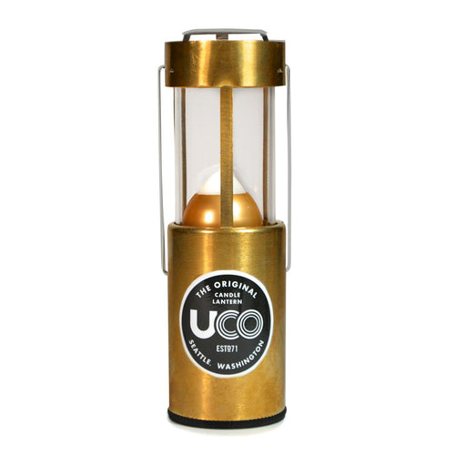 9 Hour Original Candle Lantern Brass UCO Gear UCO6BRA Lanterns One Size / Brass