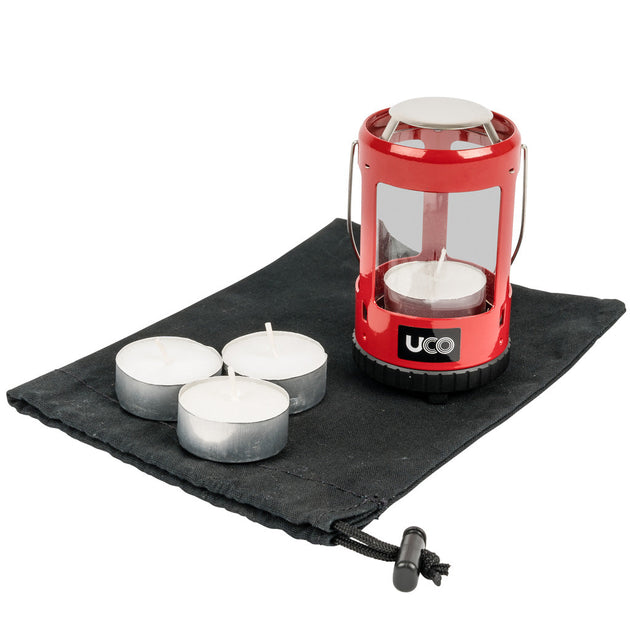 Mini Candle Lantern Kit 2.0 UCO Gear A-KIT-RED Lanterns One Size / Red