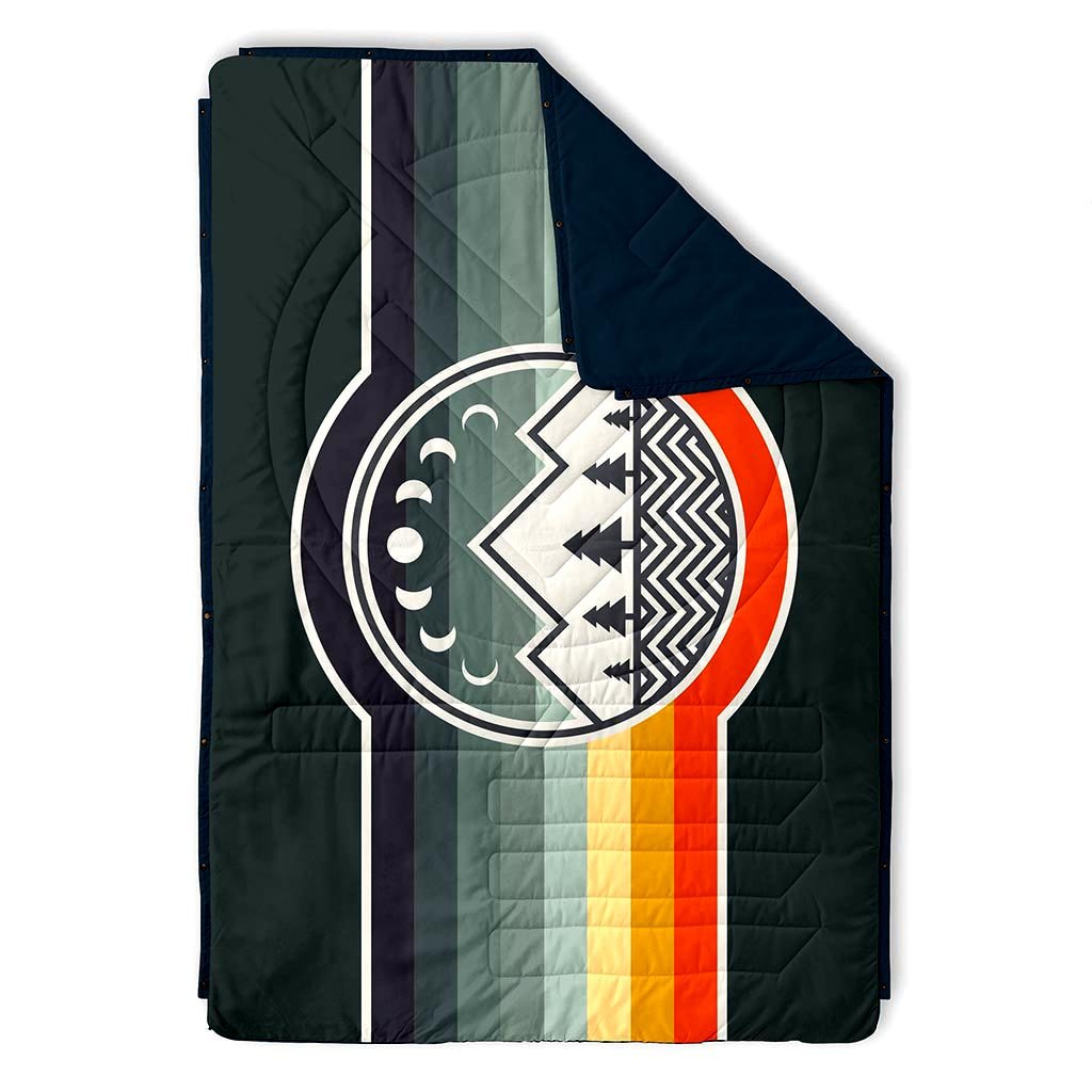Ripstop Pillow Blanket Voited V21UN03BLPBCCAG Blankets One Size / Camp Vibes Greengabel