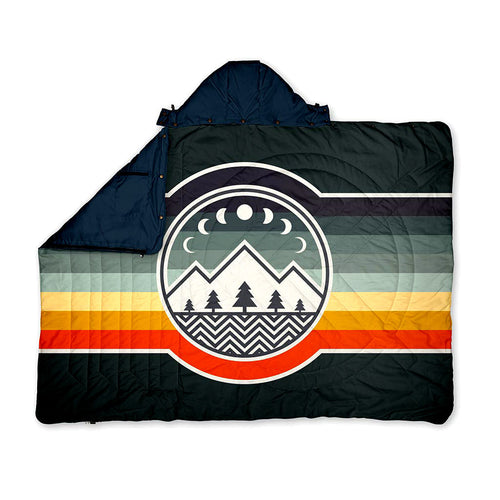 Travel Pillow Blanket Voited V21UN03BLPBTCAG Blankets One Size / Camp Vibes Greengabel